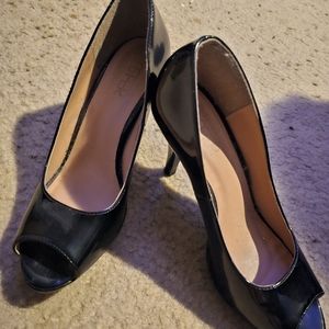 Kasper Peep-Toe Heels